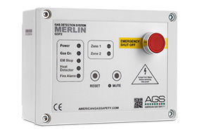 GDP2 Gas Detection and Isolation Panel 2 zone (up to