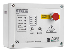GDP4 Gas Detection and Isolation Panel 4 zone (up to